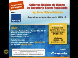 Criterios básicos de diseño de soportería sismo resistente