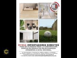 Myrsa Grupo Empresarial, acabados para la construcción importados