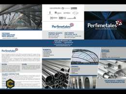 Perfimetales y  Laminasv - Acero calidad y Servicio