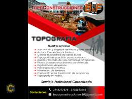 TOPOGRAFIA DE CALIDAD