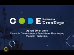 Colombia Dron Expo. Feria comercial y académica sobre la industria del dron.