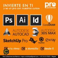 Cursos a domicilio enfocados en arquitectura y diseño