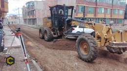 Iniciando trabajo en conjunto residencial Quintas de Bolivar, Ubaté Cundinamarca