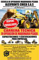 CARRERA TÉCNICA EN OPERACIÓN DE MAQUINARIA PESADA.