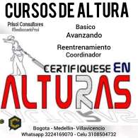 NECESITAS CURSO DE ALTURA -básico-reentrenamiento-avanzado-coordinador