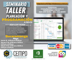 Bucaramanga. Seminario Taller MS PROJECT PROFFESIONAL *****