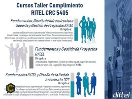 Cursos Taller CUMPLIMIENTO RITEL RES.OLUCIÓN CRC *****.