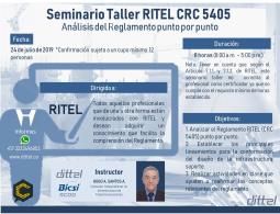 Seminario Taller Análisis RITEL