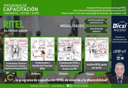 CURSOS DE CAPACITACIÓN RITEL