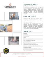 PRESENTACION EMPRESA CIMIENTO SAS