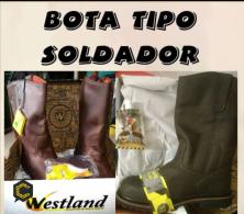 Bota soldador café westland dieléctrica