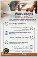 Workshops *****  Maestría en Construcción Sostenible  Acceso libre previa inscripción¡