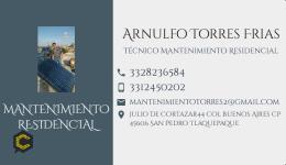 técnico mantenimiento residencial