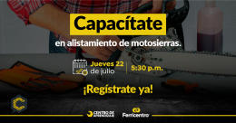 Conviértete en un experto en alistamiento de motosierras y optimiza tus trabajos.