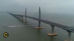 Ahora el puente más extenso del mundo está en China y se llama Hong Kong-Zhuhai-Macao