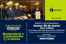 Argos invita sin costo a su curso de mampostería e Interpretación de planos
