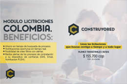 Conoce todas las licitaciones públicas de interés para ti 