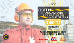 Financiamos tus proyectos de construcción en solo 3 minutos