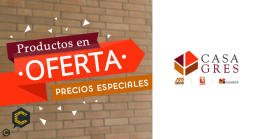 Conoce todo el portafolio en DESCUENTO que Casa Gres trae para tus proyectos