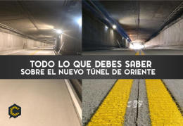 El gran Túnel de Oriente, en Antioquia, trabajará desde el 1 de Agosto.