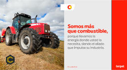 Más que combustible somos tu aliado en la industria