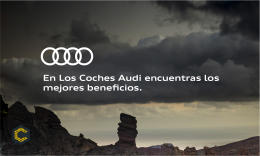 Aprovecha los beneficios de Audi Los Coches por ser miembro de nuestra comunidad digital