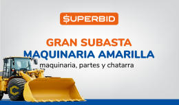 Participa en la gran subasta de maquinaria amarilla