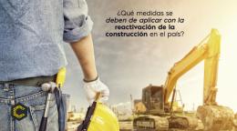 Se reactiva el sector de la construcción después del 27 de Abril.