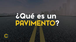 ¿Qué es un pavimento?