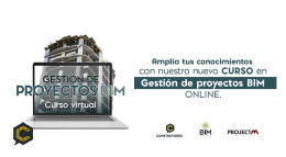 Aprende lo último sobre Gestión de proyectos BIM, manejo de Revit y Navisworks.