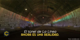 Inauguran el túnel de La Línea, el más largo de Latinoamérica.