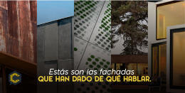 5 fachadas en tendencia que debes conocer.
