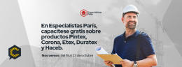 Con especialistas Paris capacítese gratis en el mes del Arquitecto
