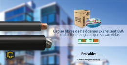 Cables libres de halógenos ExZhellent BW:  Instalaciones seguras que salvan vidas