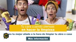Somos tu mejor aliado a la hora de limpiar tu obra o casa