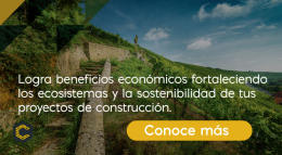 Aprende a lograr un equilibrio entre conservación y desarrollo en tus proyectos de construcción con nuestro nuevo curso Online.