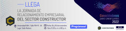 Lo invitamos a Conociéndonos *****, una jornada de networking para fortalecer sus relaciones con empresas del sector constructor
