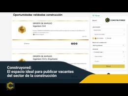 Construyored: El espacio ideal para publicar vacantes del sector de la construcción