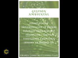 GESTIÓN AMBIENTAL
