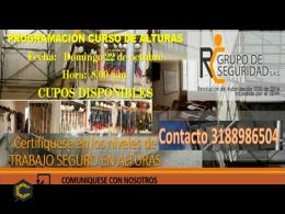 GRAN CERTIFICATON CURSO TRABAJO SEGURO EN ALTURAS