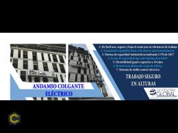 Venta de Andamio Colgante Eléctrico
