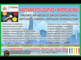 CONSTRUCCIONES Y REMODELACIONES