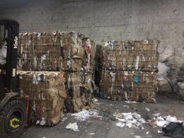 Pacas de Cartón y Papel