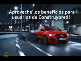 Construyored y Audi te traen lo mejor de Diciembre