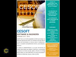 CESOFT Software e Ingeniería - Presupuestos de Obra