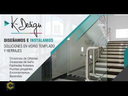Fabricación e instalación de soluciones arquitectónicas en vidrio templado