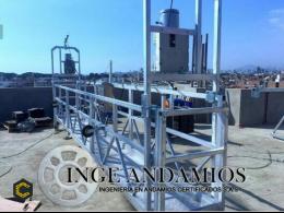 ANDAMIO COLGANTE ELÉCTRICO - INGE ANDAMIOS