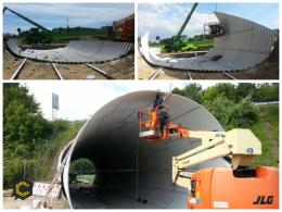 Tuberías de acero corrugado Hamco