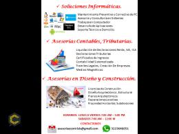 Asesorias Contables, Tributarias, De Arquitectura y de Sistemas