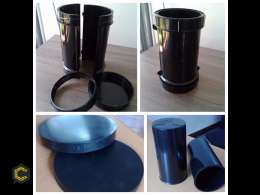 MOLDES PLASTICOS PARA CILINDROS DE CONCRETO